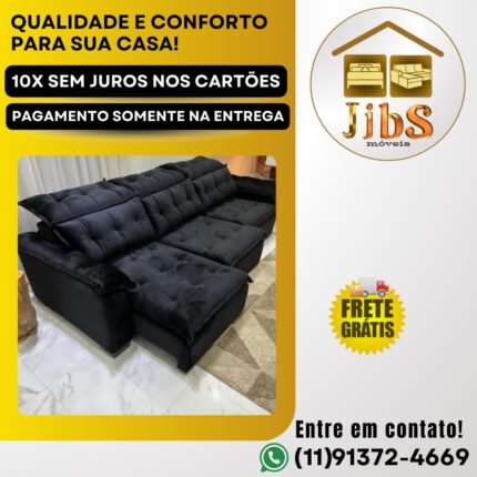 Na JJBS MÓVEIS você encontra SOFÁS FOFINHOS que abraçam você