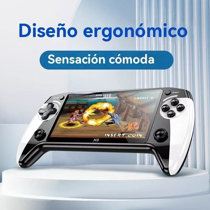 Vídeo Game portátil 10000 jogos retrô tipo P-s.Eony 6.5 Polegadas - Imagem 3
