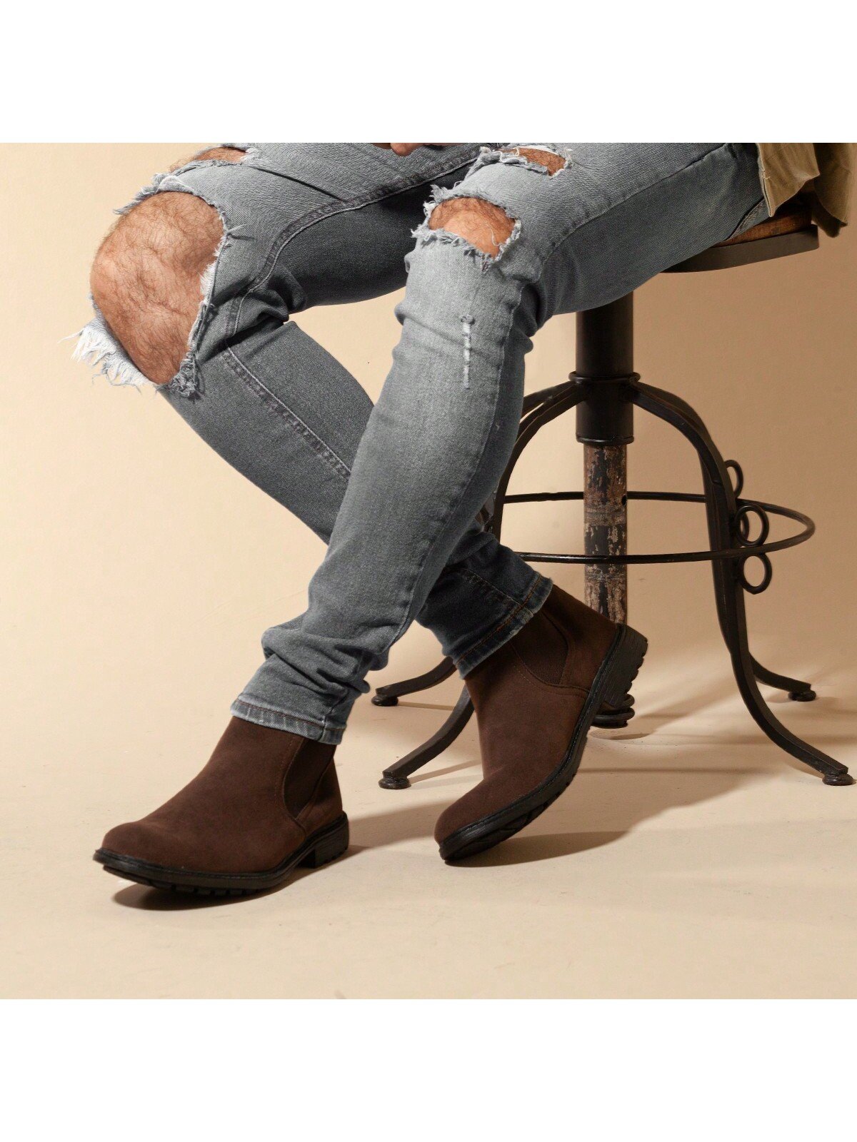 🛒Bota chelsea masculina confortavel dia dia trabalho - Imagem 3