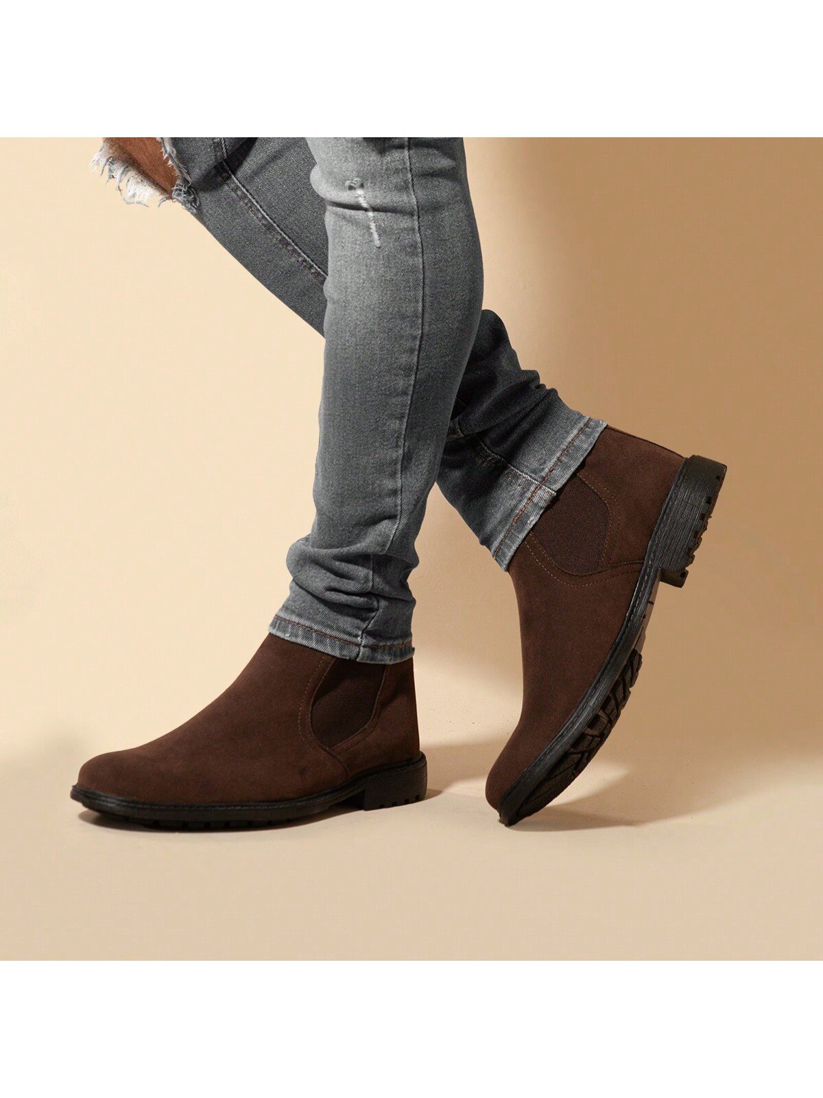 🛒Bota chelsea masculina confortavel dia dia trabalho - Imagem 4