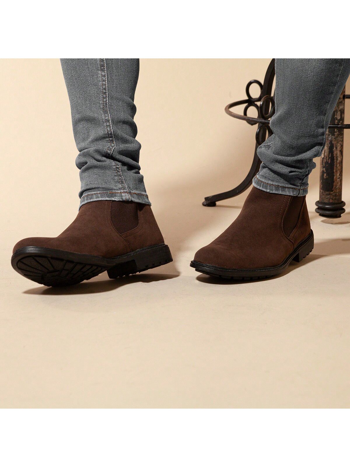 🛒Bota chelsea masculina confortavel dia dia trabalho - Imagem 5