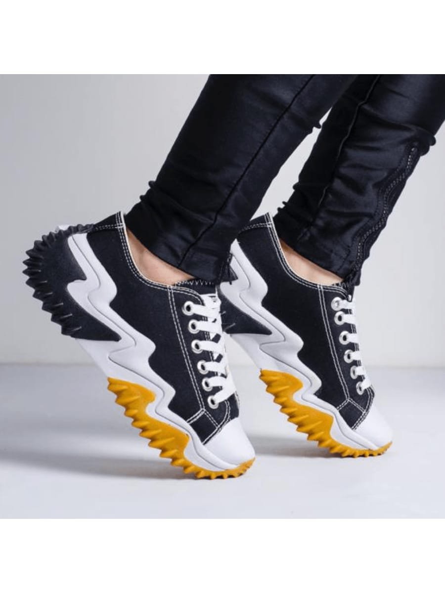 🛒Tênis Unissex Run Motion Sneakers Chuck Taylor Tratorado Promoção Lançamento Envio Imediato - Imagem 3