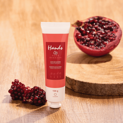 LUVA DE SILICONE HANDS ROMÃ CREME P/AS MÃOS 100 GRS