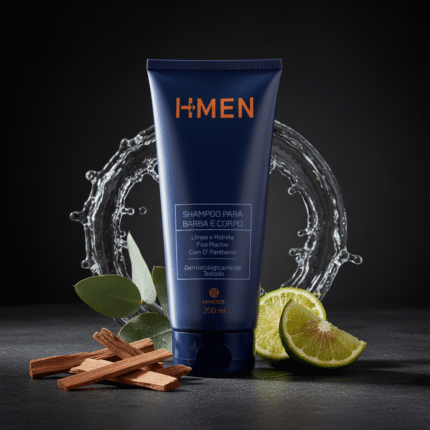 SHAMPOO P/CABELO, BARBA E CORPO 200 ML