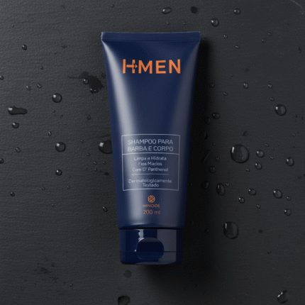 SHAMPOO P/CABELO, BARBA E CORPO 200 ML