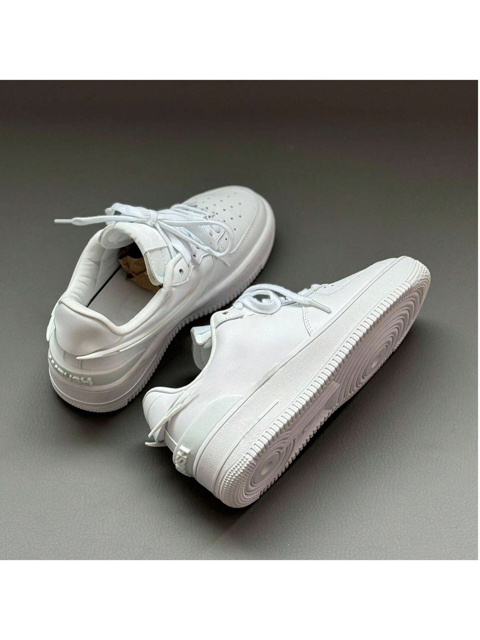 🛒Promoção Tenis AMBUSH Force NK SB Low Plus Air Skate Academia Treino Premium Envio 24Hrs Preto Branco - Imagem 3