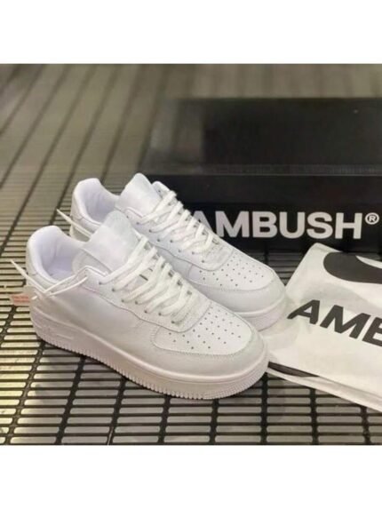🛒Promoção Tenis AMBUSH Force NK SB Low Plus Air Skate Academia Treino Premium Envio 24Hrs Preto Branco