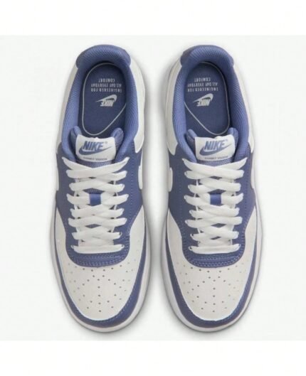 🛒Tênis Nike Court Vision Low Next Nature Feminino – Azul Claro e Branco