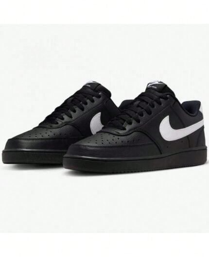 🛒Tênis Nike Court Vision Low Masculino – Preto e Branco