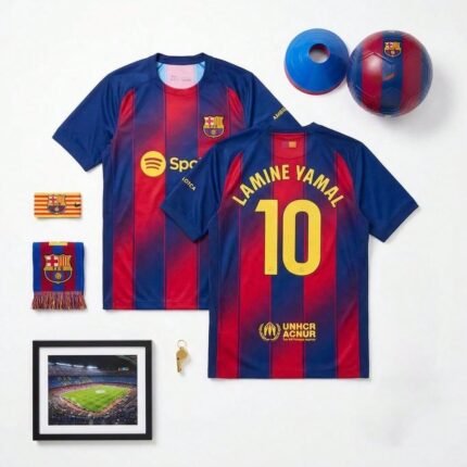 🛒Camisa Barcelona Tradicional 2026 Nova Temporada Europeia Away