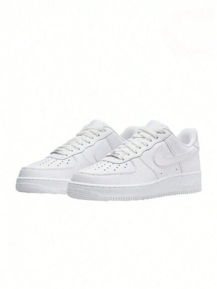 🛒Tênis Casual Masculino Nike Air Force 1 Low ’07 – Tênis de Corrida Retrô Masculino para Primavera/Verão, Amortecimento Confortável, Adequado para Uso na Academia