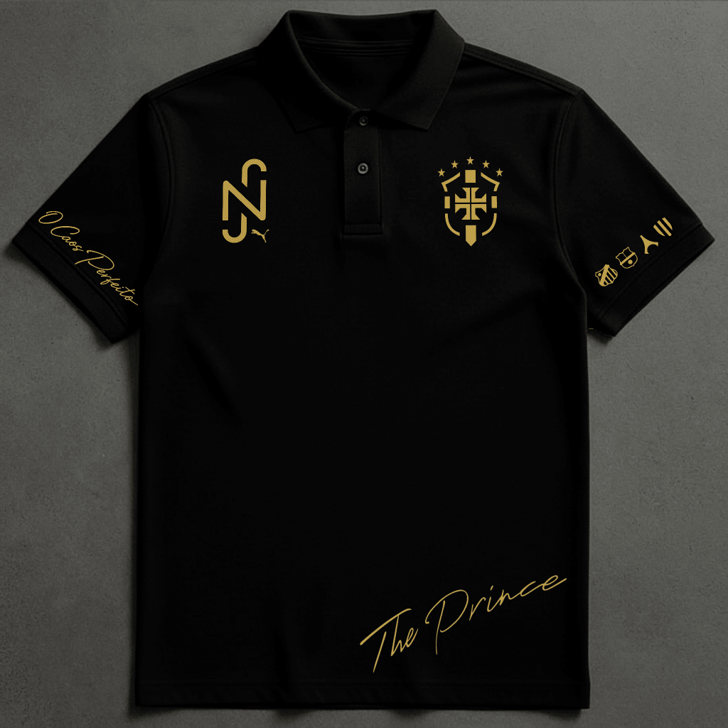 🛒Camisa Camiseta Polo Neymar Junior edição The Prince Esportiva 200+ vendido