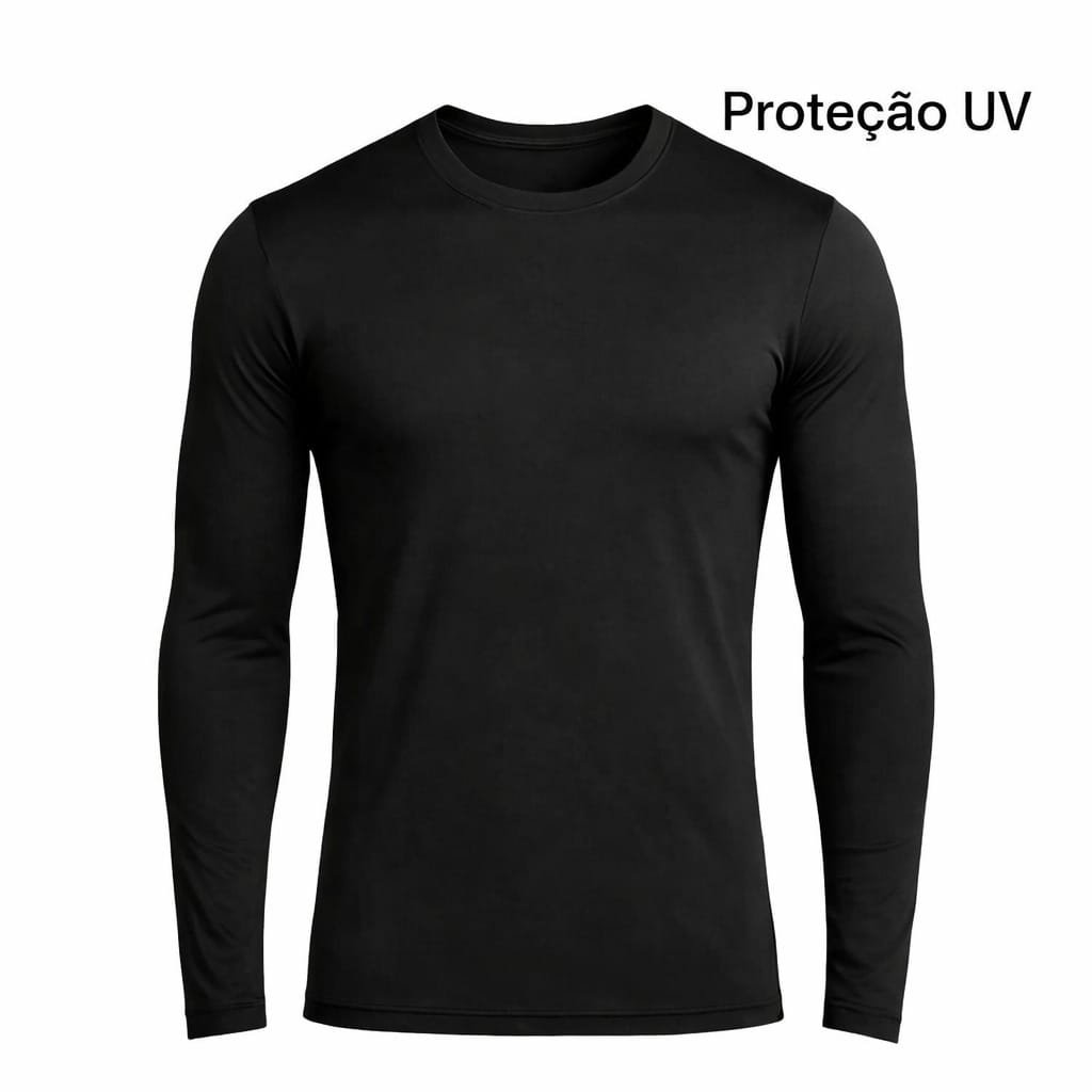 🛒Blusa Manga Longa Prot Uv Camiseta Masculina 3D Poliéster Futebol Copa Brasil Jogo Mundial Estampa Seleção Fut Camisa Rosa Pink Preto Gol Jogos Amarelo Preto Azul 200+ vendido - Imagem 3