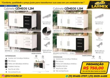 GABINETE GEMEOS
