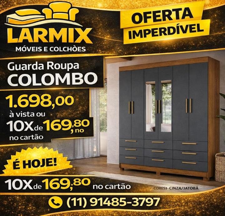 LARMIX MOVEIS E COLCHÕES LARMIX MOVEIS E COLCHÕES