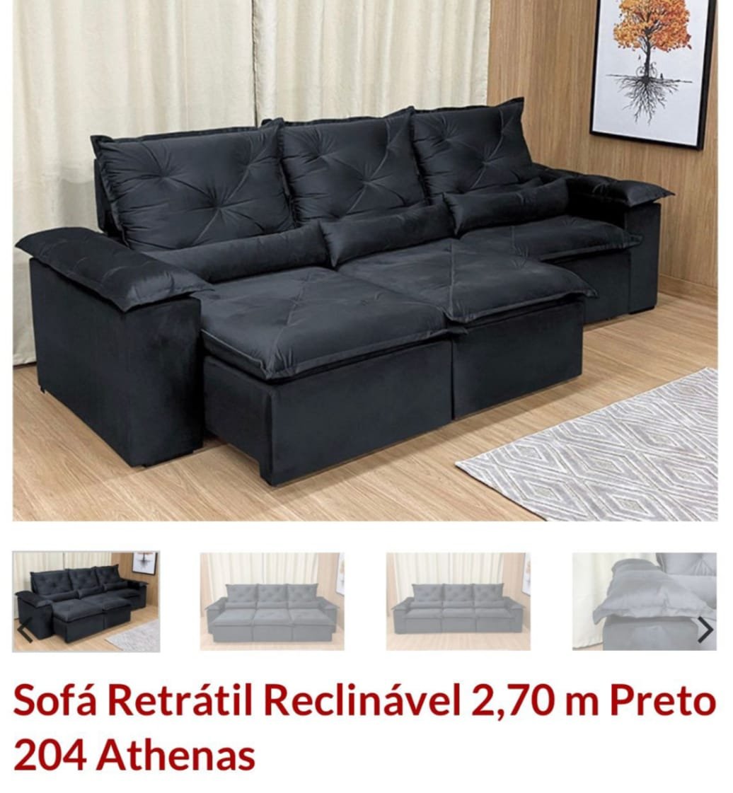 SOFÁ ATEHNAS RTRATIL RECLINAVEL