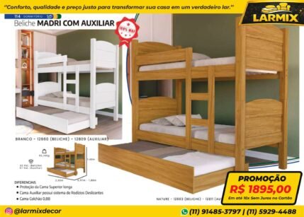 BELICHE MADRI COM AUXILIAR