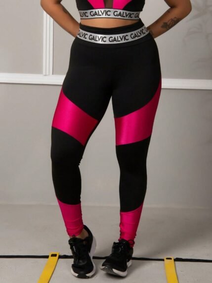 🛒Calça Legging Fitness Detalhe Em Elástico 10628 200+ vendido