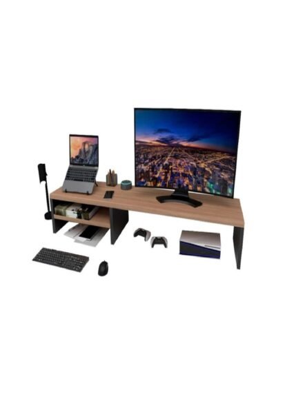 🛒Suporte Dois Monitor Gamer Mesa Setup Home Office Moderno