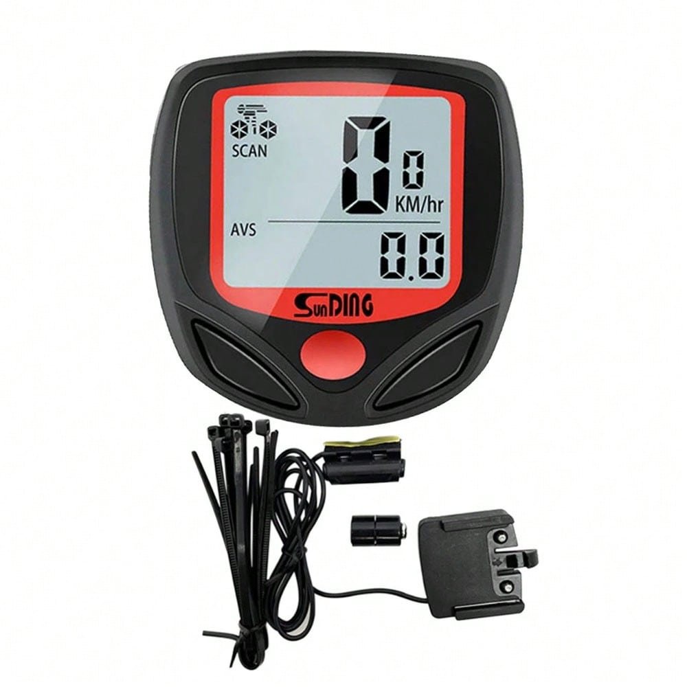 🛒Kit Farol Bike Iluminação Para Bike + Velocímetro Com Fio - Imagem 5