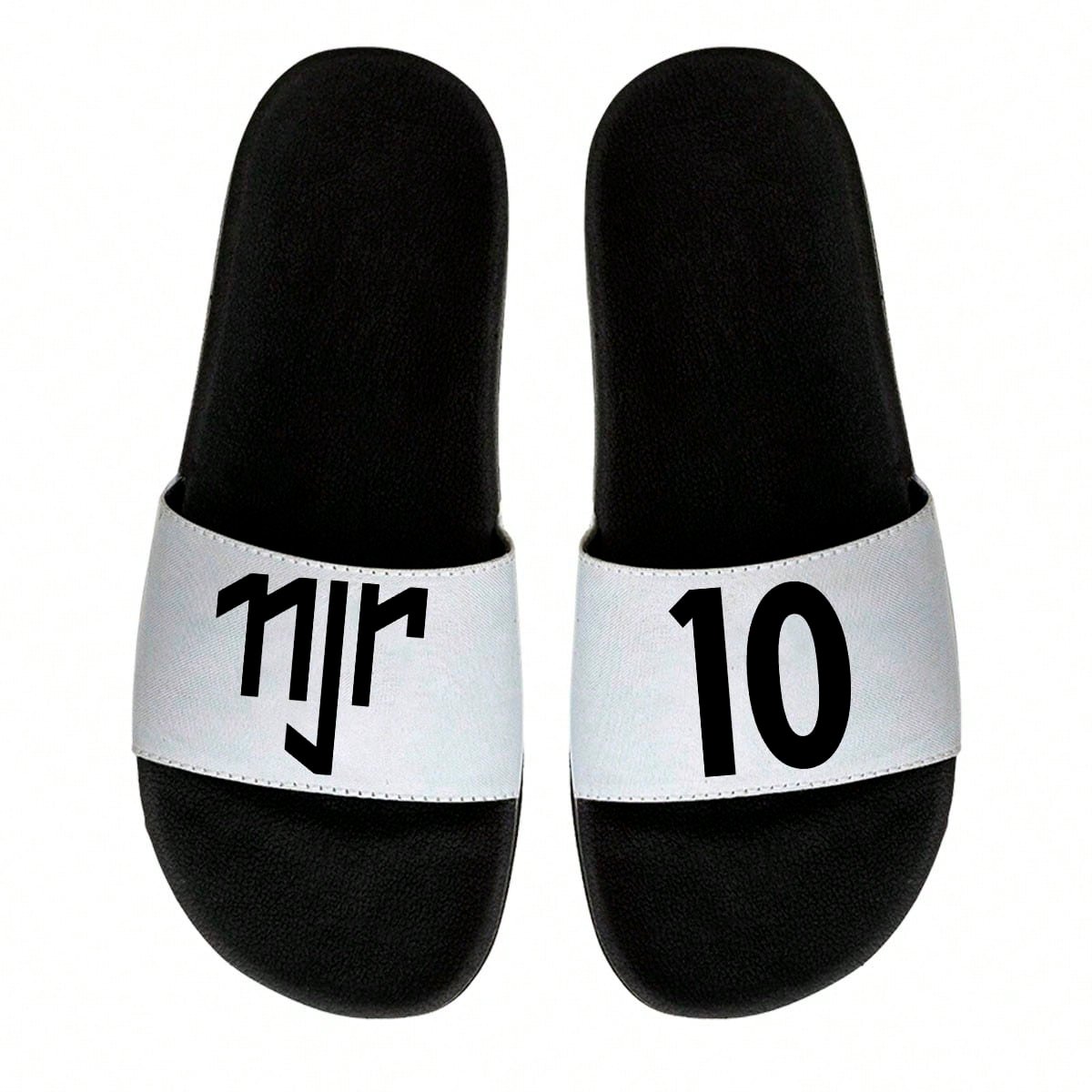 🛒Chinelo Slide Adulto e Infantil Leve Confortável Estampado lançamento Torcedor Neymar - Imagem 2