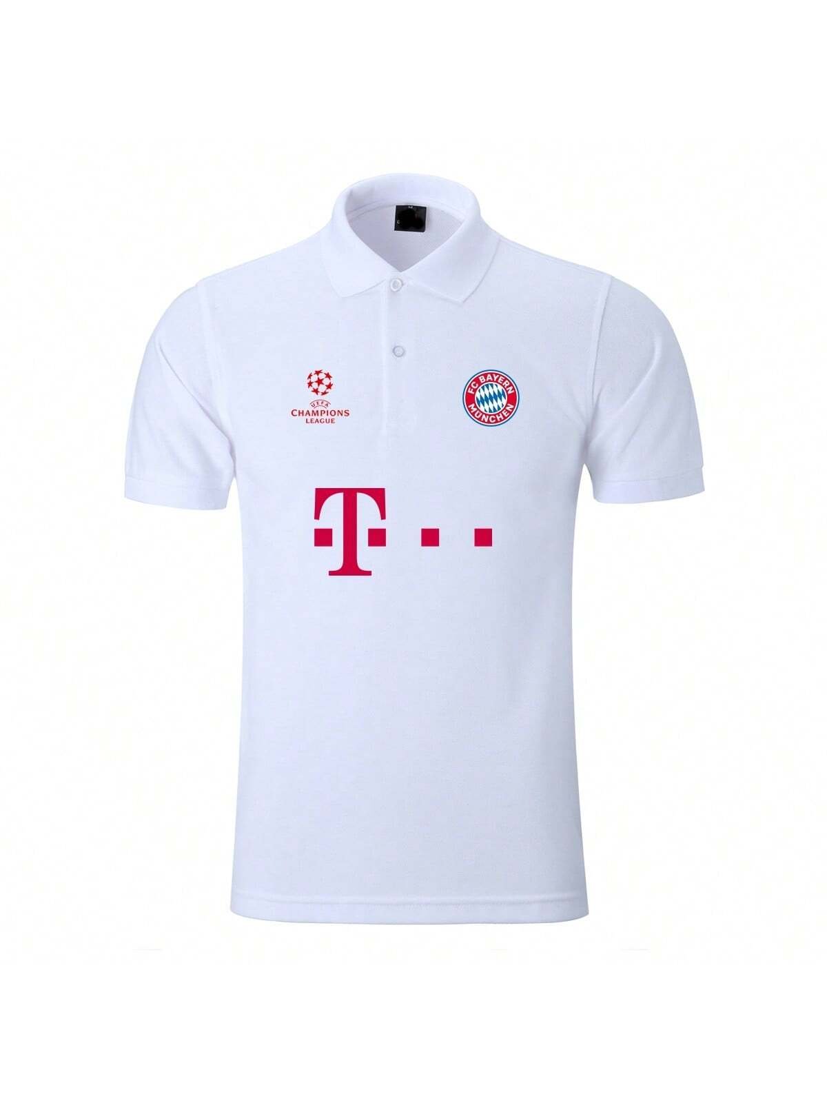 🛒Camiseta Polo Masculina Camiseta de Futebol Camisa do BY Munique Blusas De Futebol