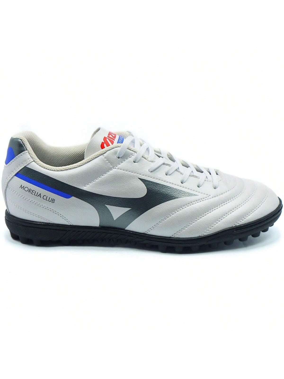 🛒Chuteira Society Mizuno Morelia Club AS Masculina - Branco e Prata - Imagem 2