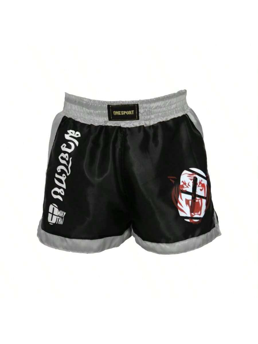 🛒Kit Muay Thai Luva de Boxe + Short + Bandagem + Protetor Bucal - Imagem 2
