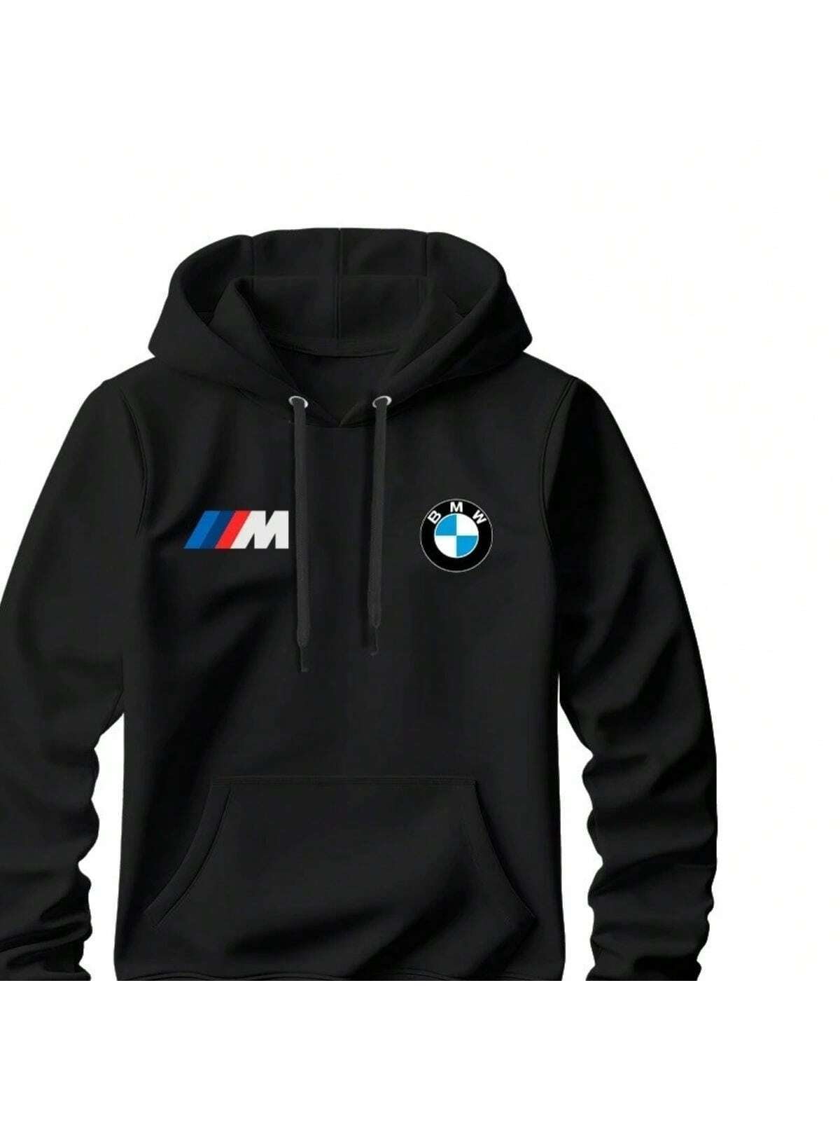 🛒Moletom Masculino Canguru Premium Blusa de Frio Estampado Carro Luxo BMW 500+ vendido - Imagem 2