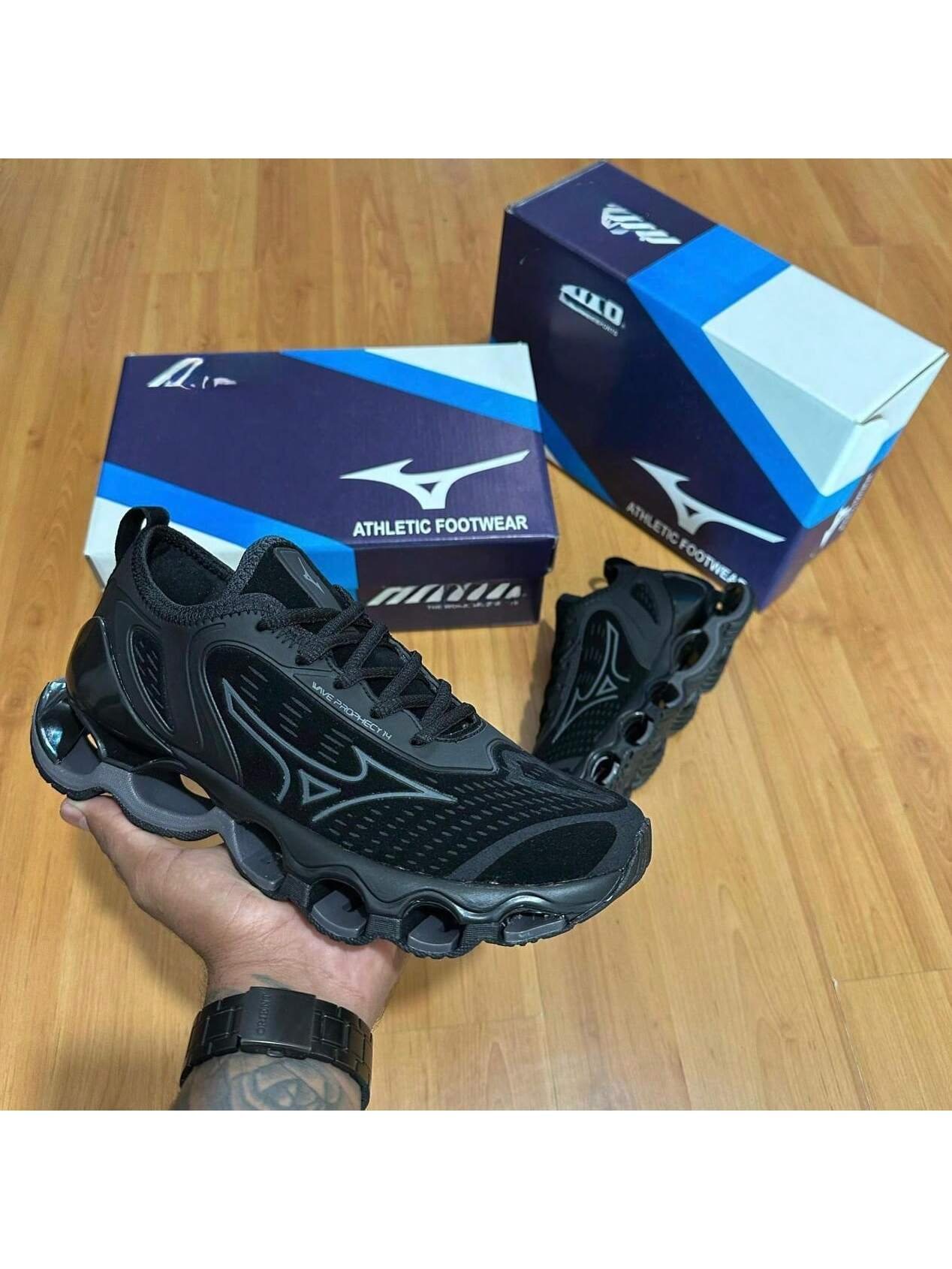 🛒Tênis Masculino MZ Pró 14 Refletivo Camaleão 200+ vendido
