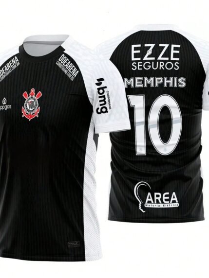 🛒Novo Uniforme do Corinthians Edição Away 2025/26 Versão Torcedor 50+ vendido