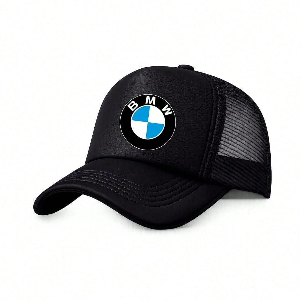 🛒Kit BMW Moletom Algodão Flanelado + Boné Trucker Premium - Imagem 4