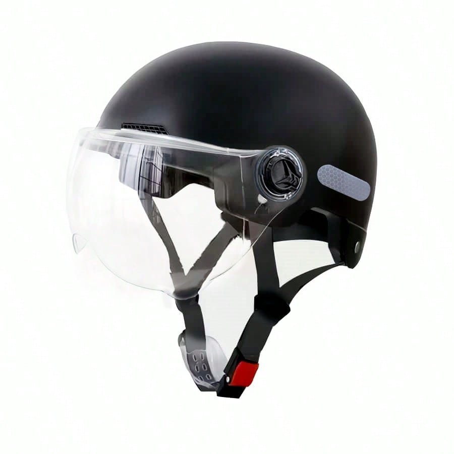 šCapacete de SeguranƧa para Todas as EstaƧƵes, Proteção para a CabeƧa, Incluindo Capacete de Bicicleta, Capacete de Motocicleta e Capacete com Protetor Solar Unissex. Preferido por Ciclistas, Adequado para Ciclismo, Caminhada, Trekking e Esportes ao Ar Livre. Apresenta Durabilidade, Proteção Interna Multicamadas e Longa Vida Ćtil. - Imagem 3