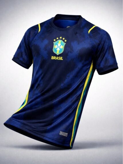 🛒26/27 Novo Uniforme Seleção Brasileira Azul Brasil Versão Torcedor 1.4k+ vendido