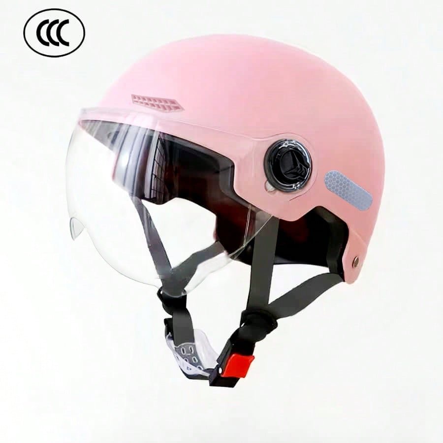 šCapacete de SeguranƧa para Todas as EstaƧƵes, Proteção para a CabeƧa, Incluindo Capacete de Bicicleta, Capacete de Motocicleta e Capacete com Protetor Solar Unissex. Preferido por Ciclistas, Adequado para Ciclismo, Caminhada, Trekking e Esportes ao Ar Livre. Apresenta Durabilidade, Proteção Interna Multicamadas e Longa Vida Ćtil. - Imagem 4