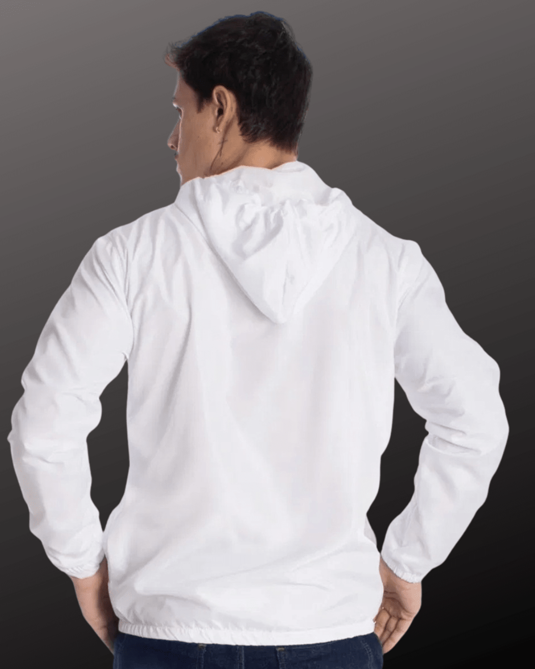 🛒Jaqueta CortaVento Masculina – Liso Casual Outono Inverno com Cordão e Bolso Zíper 50+ vendido - Imagem 2