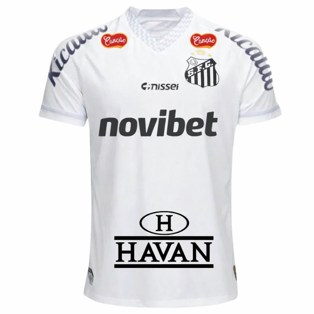 🛒Camisa Santos I 26/27 s/n Torcedor Masculina - BrancO