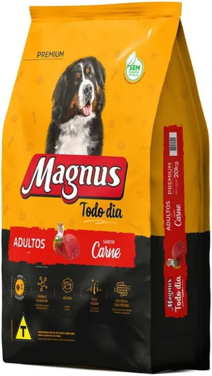 Ração Magnus Todo Dia Cães Adultos Carne