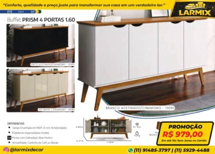 BUFFET PRISM 4 PORTAS