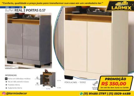 BUFFET REAL 2 PORTAS