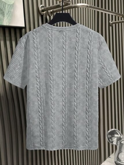 🛒Manfinity Homme Camiseta Casual de Uso Diário com Gola Redonda e Manga Curta para Homens 50+ vendido