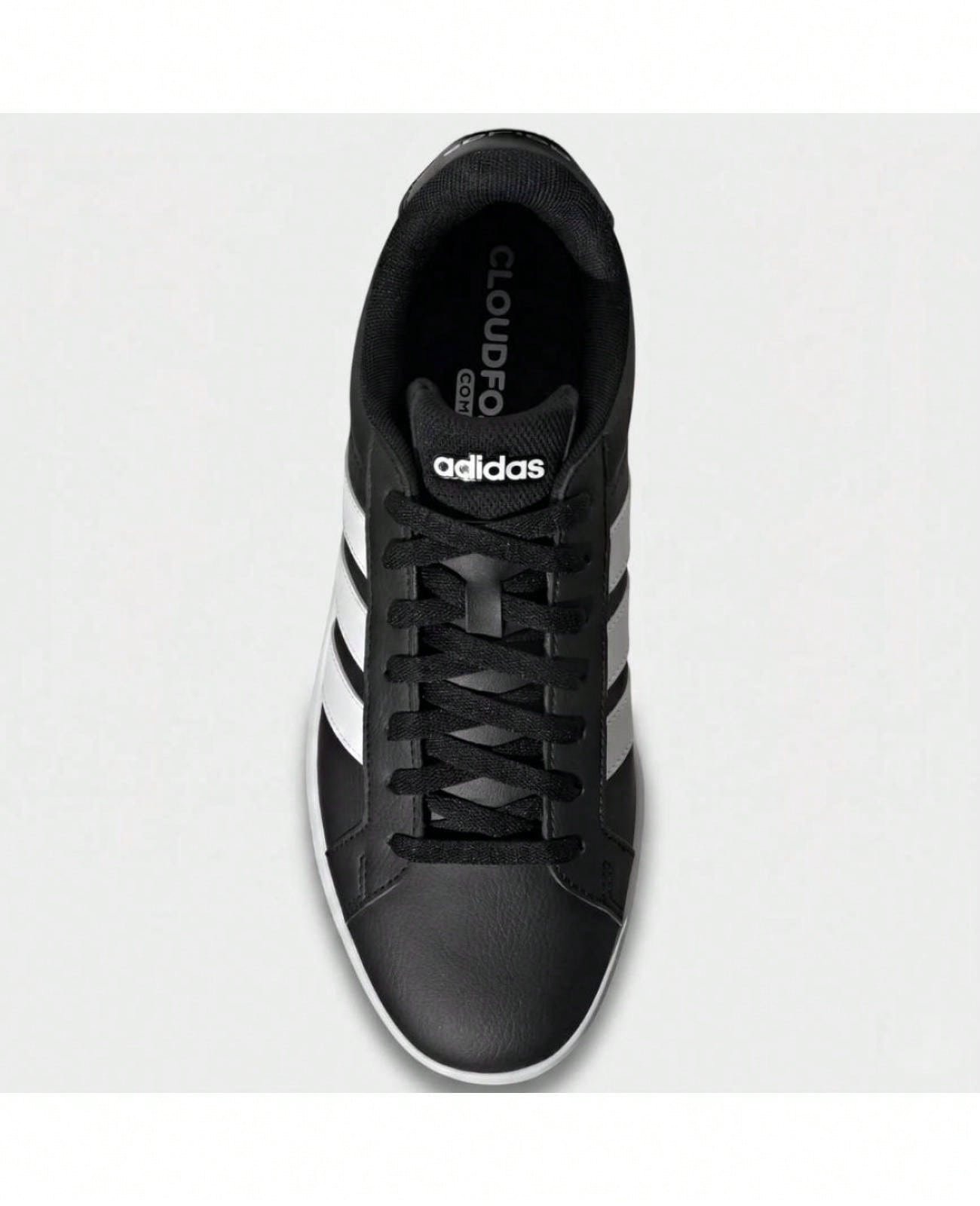 🛒Tênis Adidas Grand Court 3.0 Masculino - Preto e Branco - Imagem 3