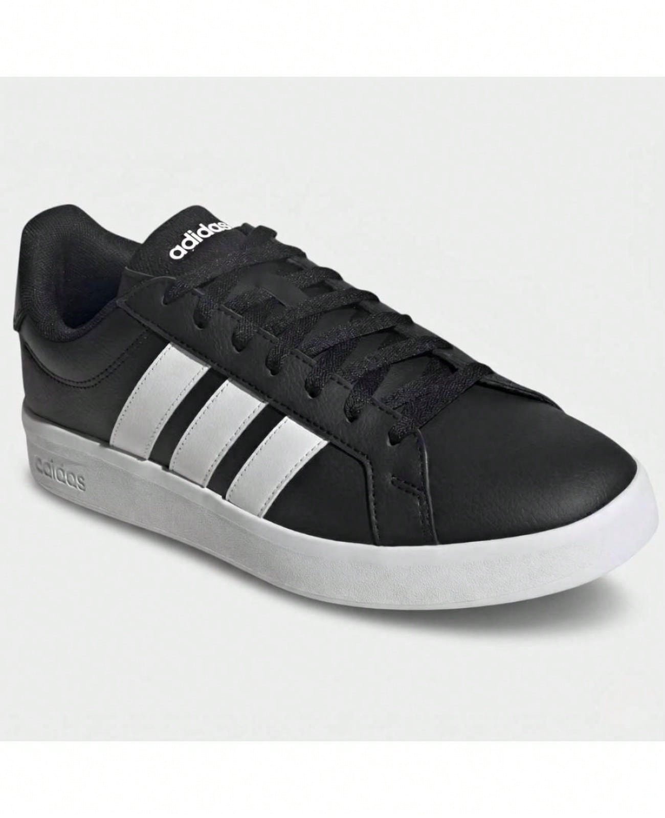 🛒Tênis Adidas Grand Court 3.0 Masculino - Preto e Branco