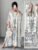 🛒Elenzga Vestido Solto para Festa e Férias com Estampa, Gola Redonda e Mangas Tipo Morcego, Plus Size