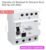 DISJUNTOT DR RESIDENCIAL DR SIEMENS RCCB80A 4P 230-400V