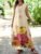 🛒EMERY ROSE Vestido Casual Floral Estampado para Férias Feminino 50+ vendido