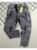🛒Calça Jeans Infantil Menino Preto Marmorizada Skinny Estilo Jogador Elastano Opl Kids 200+ vendido