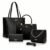 🛒Kit Bolsa Feminina Sacola Grande + Bolsa Média + Tira Colo + Carteira 400+ vendido